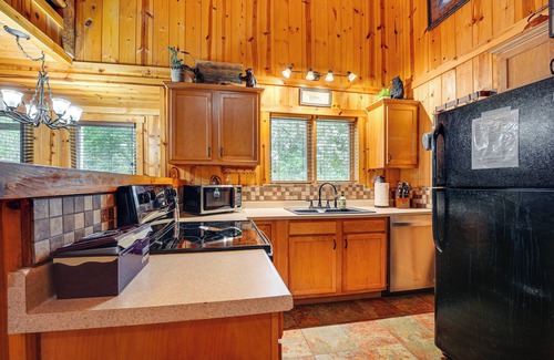 Blue Eye Cabin | Cabin on Table Rock Lake w/Hot Tub & Fire Pit!