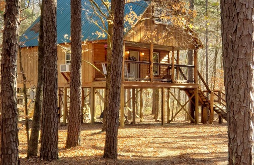 Ozone Cabin | Cabin overlooking creek close to National Forrest a great place to relax