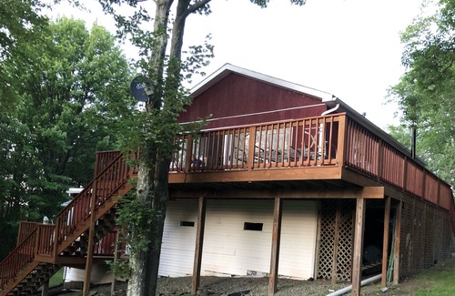 Mainesburg Cabin | Cabin with a View - Hammond Lake view, tucked away in the mountains