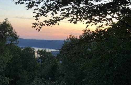 Mainesburg Cabin | Cabin with a View - Hammond Lake view, tucked away in the mountains