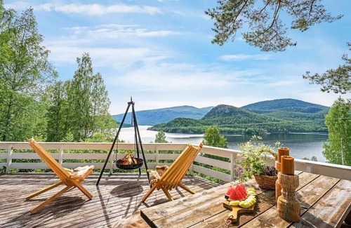 Kroderen Cabin | Cabin with breathtaking view - near Norefjell