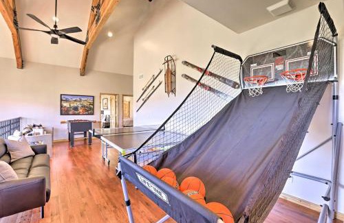 Ptarmigan Mountain House | Cabin with Game Room and Mtn Views in Silverthorne!