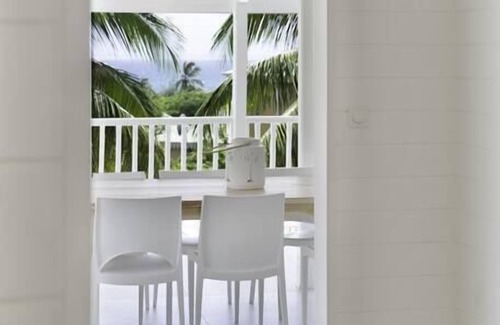 Anse des Rochers Villa | Cabins - villa, pool, walking beach, tropical garden