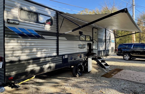 Emporia House | Camp in town or at a nearby campsite! 2020 Salem 33 ft Camper