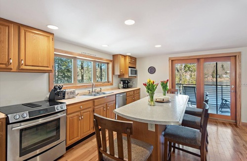 Lucerne-in-Maine House | Camp Rosalie - Spacious 5-bedroom house with WiFi, AC on Lucerne/Phillips Lake