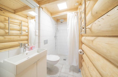 Sciegny House | Camp66 - Drewniane domki z bali z widokiem na Śnieżke