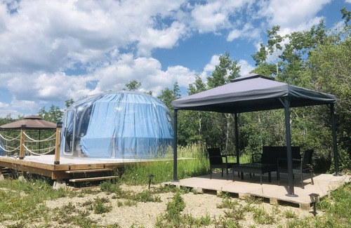 Calgary RV Rental | Campground/Dome1in ghost lake