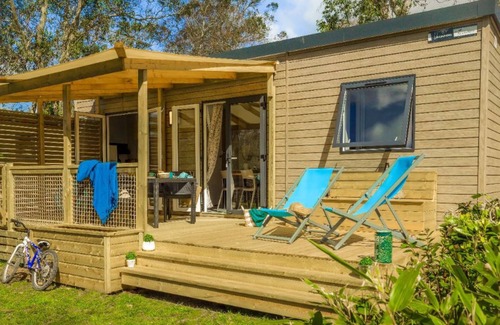 Landudec House | Camping 5* | Mobil-home TV Plancha 6p | Piscine