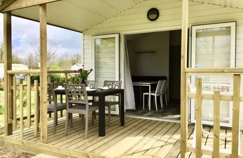 Sainte-Foy House | Camping Au Pré de l'Etang * - Panama mobile home 3 rooms 4 people