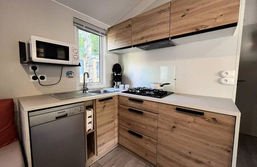 Aubigny-les-Clouzeaux House | Camping Campilo * - Premium Cottage 5 Rooms 2 Bathrooms 8 People Air-Conditioned