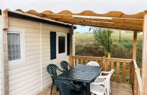 Saint Martial Entraygues House | Camping Château du Gibanel* - Comfort XL 3-room mobile home 4 adults + 2 children