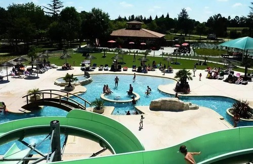Saint-Cricq House | Camping Lac de Thoux* - Premium Space 4 Rooms 6 People Air Conditioning