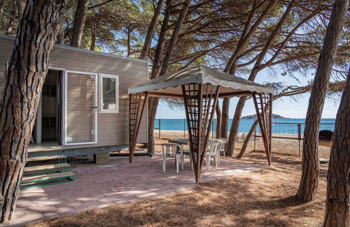 Lotzorai House | CAMPING LE CERNIE- seafront mobile home with klima