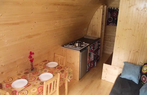 Saint-Nicolas des Eaux House | Camping Le Clos du Blavet * - Unusual cabin POD 1 room 3 people Without sanitary facilities