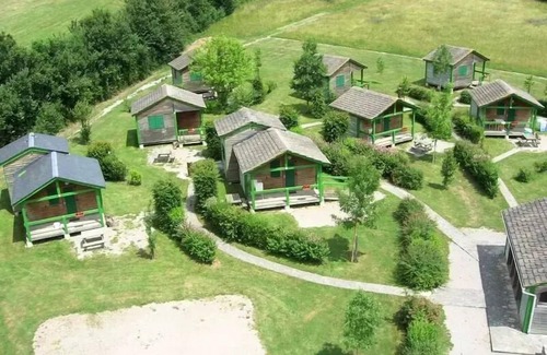 Recoules-Previnquieres Ski Chalet | Camping Le Plô * - Chalet 2 persons