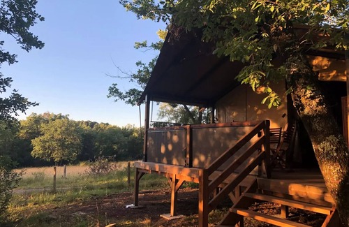 Belloc House | Camping le Roc del Rey* - Mobile home Canvas Tithome 3 rooms 4 people