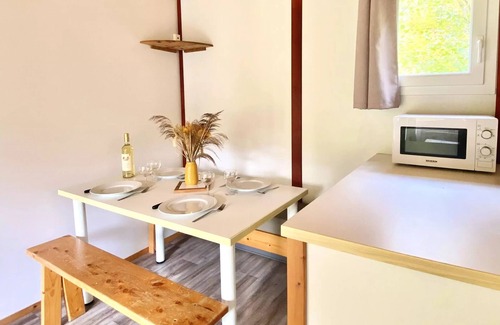 Beaumont-du-Perigord House | Camping maeva Respire Le Moulin de Surier * - River Chalet PRM 3 Rooms 4 People