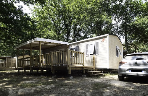 Bretagne-d'Armagnac House | Camping maeva Escapades Les Lacs d'Armagnac * - Mobil Home Confort 3 Rooms 4 People