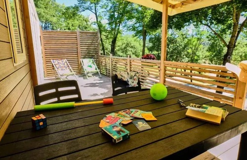 Recoubeau-Jansac House | Camping maeva Escapades Le Couriou * - Premium Mobile Home 4 Rooms 6 People Air Conditioned