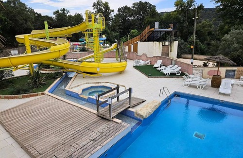 La Crau House | Camping Vert Gapeau * - Mobil BAMBOU climatisé 2 SDB 2 chambres (33m²) 6 personnes