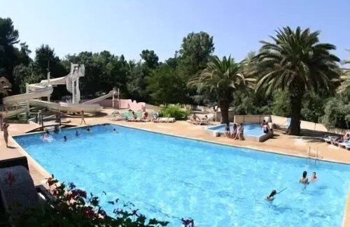 La Crau House | Camping Vert Gapeau * - Mobil BAMBOU climatisé 2 SDB 2 chambres (33m²) 6 personnes