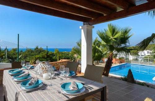 Cala Vadella Villa | CAN COSTA Amazing view of sunset on the sea
