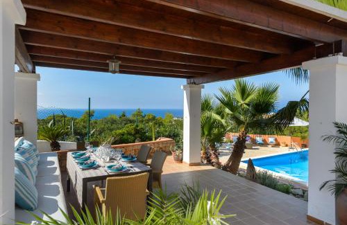 Cala Vadella Villa | CAN COSTA Amazing view of sunset on the sea