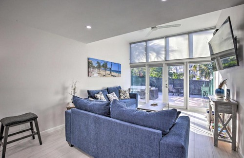 Beverly Heights Apartment | Canal-Front Condo Walk to Downtown Ft Lauderdale!