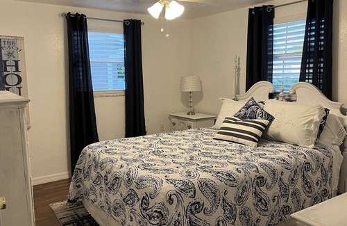 Hudson Beach Estates House | Canal front home minutes to Gulf of Mexico with back yard oasis.