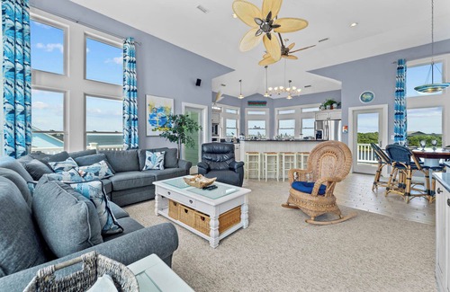 Brigands' Bay House | Canalfront Dog Friendly Home w/Hot Tub, Smart TVs, and Private Boat Dock