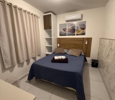 Alto da Boa Vista House | Cantinho Aconchegante - Quarto 01 AR-condicionado