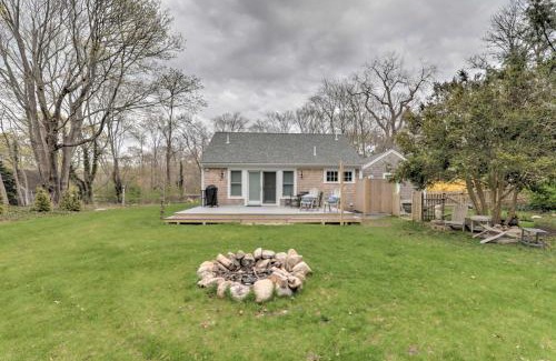 Brewster House | Cape Cod Cottage with Fire Pit - Walk to Beach!