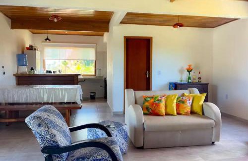 Santa Cruz Cabralia House | Casa agradável em condomínio com Lagoa e vista mar