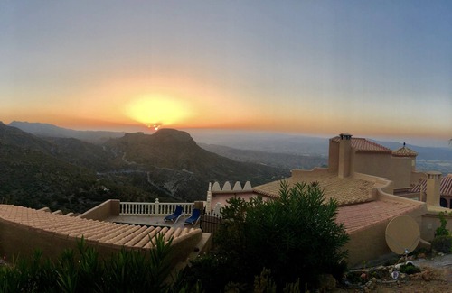 Turre Villa | Casa Alta Villa, 3 bed, private pool, mountain views, gardens, wifi.