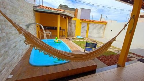 Guaibim House | Casa Amarela na Praia de Guaibim-Taquari