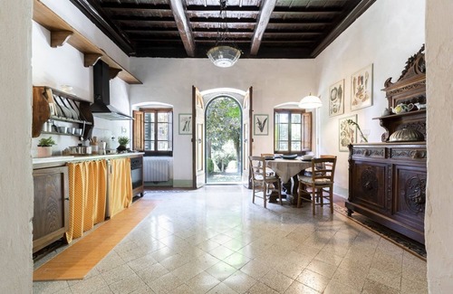 Castellina in Chianti Cottage | Casa Antico Roseto - cottage with swimming pool