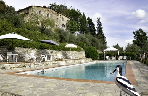 Castellina in Chianti Cottage | Casa Antico Roseto - cottage with swimming pool