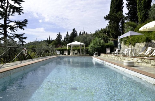 Castellina in Chianti Cottage | Casa Antico Roseto - cottage with swimming pool
