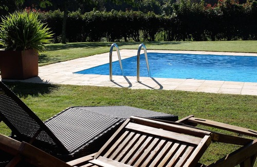 Ames Villa | Casa As Lamas (349), with pool next to Santiago