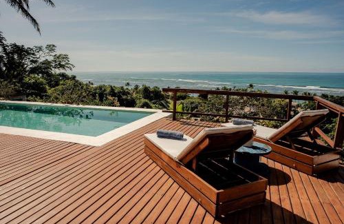 Historic Center House | Casa Blanca - Vista espetacular no coração do Arraial d'Ajuda