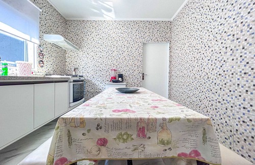 Vista Linda House | Casa c ótima localização e Wi-Fi em Bertioga/SP