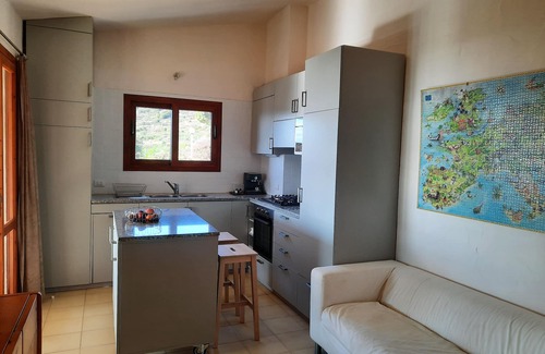 Villaggio Mandorli House | Casa Caterina. House with a beautiful view of the sea and mountains.