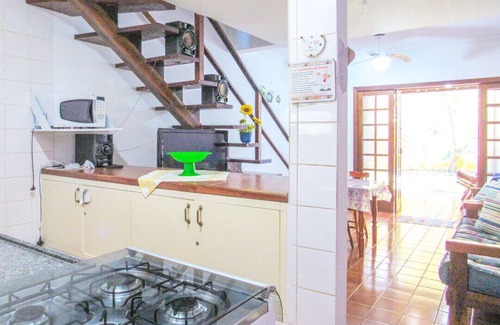 Massaguacu House | Casa com lazer à 750m da Praia de Massaguaçu/SP