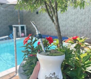 Jardim Iate Clube House | Casa com piscina Balneário Camboriú CasaAlbertiBc