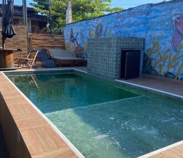 Jardim Praiano House | Casa com Piscina - Área da lazer familiar