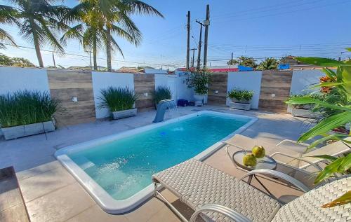 Jardim Mar e Ceu House | Casa com Piscina e Churrasqueira - Praia Pernambuco