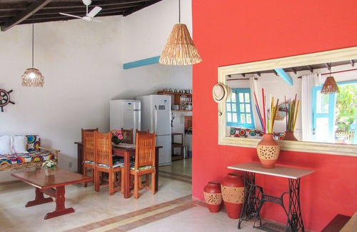 Curuipe House | Casa com wifi e churrasqueira na Praia do Espelho