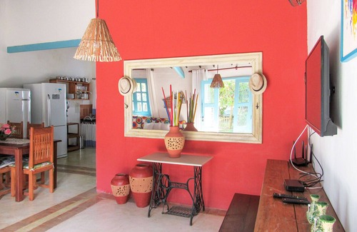 Curuipe House | Casa com wifi e churrasqueira na Praia do Espelho