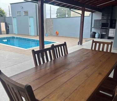 Pirassununga House | Casa de Lazer com piscina