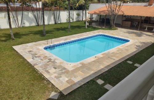 Balneario Praia do Pernambuco House | Casa Eventos e Temporada com 2 suites, piscina, churrasqueira, Wi-Fi, Ar Condicionado - Proximo Praia Mar Casado e Pernambuco - Guaruja -